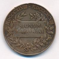 1898. "Jubileumi Emlékérem Polgári Állami Alkalmazottak Számára / Signum memoriae (AVST)" ...