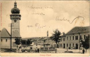 1904 Szepesolaszi, Wallendorf, Spisské Vlachy; Várostorony. Förster Frigyes kiadása / tower (EK)