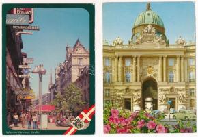 BÉCS - 17 db modern képeslap / WIEN (Vienna) - 17 modern postcards