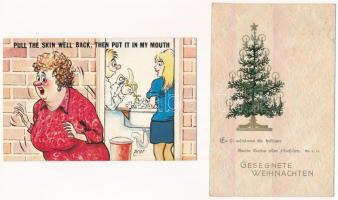 20 db főleg RÉGI motívum képeslap / 20 mostly pre-1945 motive postcards