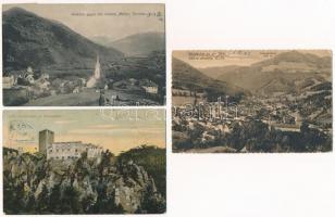 5 db RÉGI német képeslap / 5 pre-1945 German town-view postcards