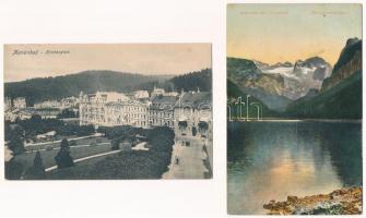 5 db RÉGI német képeslap / 5 pre-1945 German town-view postcards