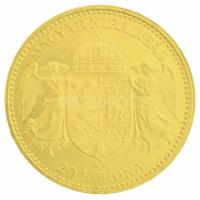 1897KB 20K Au "Ferenc József" Körmöcbánya (6,79g/0.900) T:1- / Hungary 1897KB 20 Korona Au...