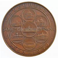 Románia 1959. "Bukarest alapításának 500. évfordulójára / Román Numizmatikai Társaság" két...