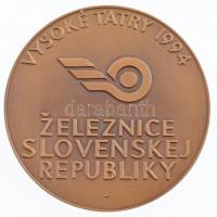 Szlovákia 1994. "Libegő Tátralomnic és a Kő-pataki-tó között" kétoldalas Br emlékérem ered...