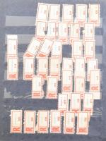 Régi magyar ragjegyek ABC sorrendben 12 lapos közepes berakó 17 oldalán + kevés külföldi