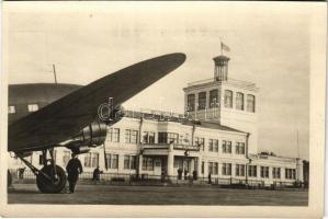 ~1950 Kyiv, Kiev; Airport and airplane