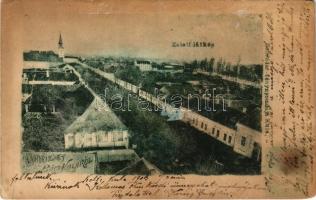 1903 Kula, Bács-Kula; látkép. Schröder fénynyomdája kiadása / general view (fl)