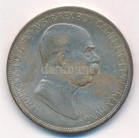 Ausztria 1909. 5K Ag "Ferenc József" T:2- patina Austria 1909. 5 Corona Ag "Franz Joseph" C:VF patina Krause KM#2814