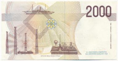Olaszország 1990. 2000L "PB 635174 E" T:II
Italy 1990. 2000 Lire "PB 635174 E" ...