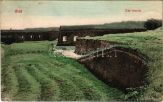 1910 Arad, vár részlet / castle
