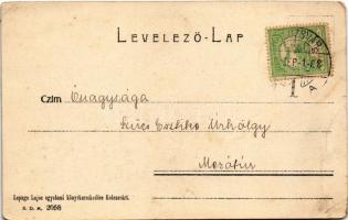 Kolozsvár, Cluj; Mátyás téri templom, belső. Lepage Lajos kiadása / church, interior (EM)