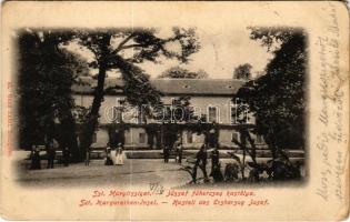 1901 Budapest XIII. Margitsziget, József főherceg kastélya. Ganz Antal 85. (EM)