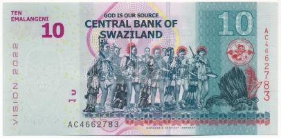 Szváziföld 2015. 10E "AC 4662783" T:I
Swaziland 2015. 10 Emalangeni "AC 4662783&quot...