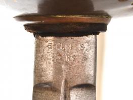 Svéd gyártmányú lovassági szablya, M1893, jelzett (G. E. Svalling Rosenfors, 5R. 1S. No. 62), kopott...