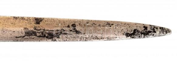 Svéd gyártmányú lovassági szablya, M1893, jelzett (G. E. Svalling Rosenfors, 5R. 1S. No. 62), kopott...