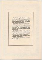 Német Harmadik Birodalom / Berlin 1940. "Központi Német Hitelrészvénytársaság" 4%-os kölcs...