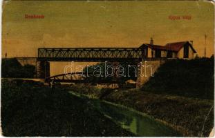 1909 Dombóvár, Kapos hídja (EB)