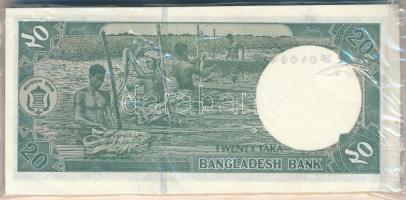 Banglades 2011. 20T (50x) sorszámkövető T:I,I- Bangladesh 2011. 20 Taka (50x) consecutive serials C:...