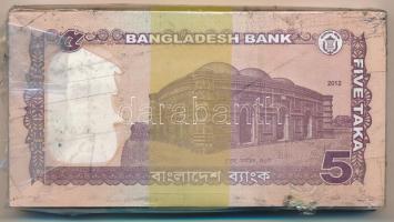 Banglades 2012. 5T (100x) sorszámkövető T:I,I- Bangladesh 2012. 5 Taka (100x) sequential serials C:U...