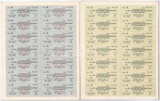 Budapest 1942. "A Magyar Királyság 3%-kal Kamatozó Törlesztéses Államadóssága" kötvénye 25...
