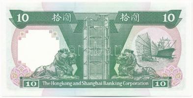 Kína / Hongkong 1992 10$ "MR 332031" T:I kissé hullámos papír
China / Hong Kong 1992. 10 ...