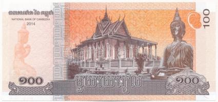 Kambodzsa 2014. 100R T:I
Cambodia 2014. 100 Riels C:UNC
Krause P#65