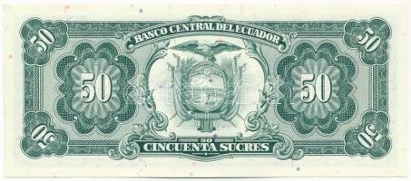 Ecuador 1988. 50S "UB 01306776" T:I-
Ecuador 1988. 50 Sucres "UB 01306776" C:AU...