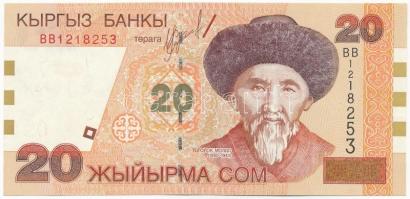 Kirgizisztán 2002. 20S BB 1218253 T:I- Kyrgyzstan 2002. 20 Som BB 1218253 C:AU Krause P#19