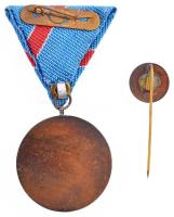 ~1970. "Ifjúságért" Br érdemérem mellszalagon, miniatűrrel, eredeti tokban T:1