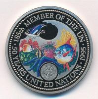 Palau 1995. 1$ Cu-Ni "Egyesült Nemzetek - 50. évforduló" multicolor T:PP Palau 1995. 1 Dollar Cu-Ni "United Nations 50th Anniversary" multicolor C:PP Krause KM#14