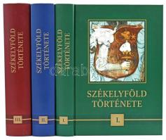 Székelyföld története I-III. köt I. köt.: A kezdetektől 1562-ig.Szerk.: Benkő Elek, Oborni Teréz.; II. kötet. 1562-1867. Szerk.: Egyed Ákos, Hermann Gusztáv Mihály, Oborni Teréz. III. köt.: 1867-1990. Szerk.: Bárdi Nándor, Pál Judit. Székelyudvarhely, 2016., MTA BTK-EME-HRM. Fekete-fehér és színes illusztrációkkal. Kiadói kartonált papírkötés. Ritka!