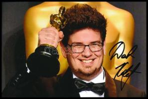 Deák Krostóf Oscar-díjas rendező autográf aláírása fotón 15x9 cm