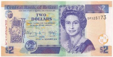 Belize 2014. 2$ T:III Belize 2014. 2 Dollars C:F Krause P#66