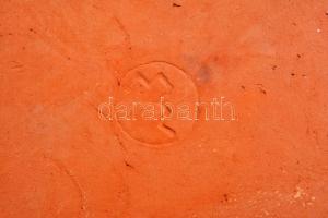 1969. "Védd meg! A proletárok hatalmát 1919 - 1969" egyoldalas, falra akasztható kerámia p...