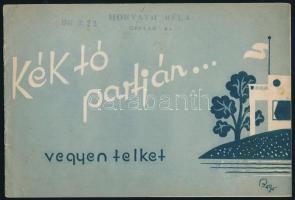 cca 1930 Balatonföldvárt bemutató képes füzet A Fürdőegyesület népszerűsítő reklámja 16p.