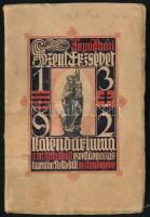 1932 Szent Erzsébet kalendárium papírkötésben