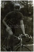 1959 Versenybicikli és versenyző, 7 db negatív kocka