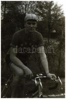 1959 Versenybicikli és versenyző, 7 db negatív kocka