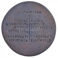 ~1970-1980. "Az Óbudai Ifjúsági Mozgalomért / Adományozza a Magyar Kommunista Ifjúsági Szövetsé...