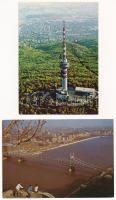 50 db MODERN magyar város képeslap / 50 modern Hungarian town-view postcards