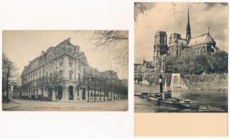 20 db RÉGI külföldi város képeslap / 20 pre-1945 foreign town-view postcards