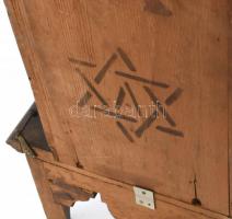 Falióra, neobarokk, egy dísz lejár, nem kipróbált 90 cm