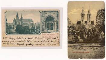 20 db RÉGI történelmi magyar város képeslap vegyes minőségben / 20 pre-1945 historical Hungarian tow...
