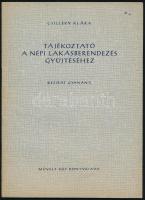 Néprajzi útmutató füzetek, 3 db: 

Fél Edit: Tájékoztató a nép hímzések gyűjtéséhez. Megjelent 300...