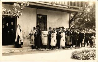 Brassó, Kronstadt, Brasov; lakodalom / wedding. Atelier Gust photo