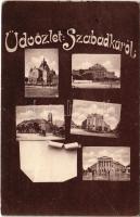 1910 Szabadka, Subotica; zsinagóga / synagogue (EK)