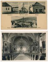 9 db RÉGI történelmi magyar város képeslap vegyes minőségben / 9 pre-1945 historical Hungarian town-...