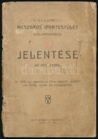 1917 A Budapesti Mészáros Ipartestület elöljáróságának jelentése az 1917. évről, 46p