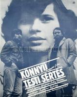 1983 Árendás József (1946- ): Könnyű testi sértés, rendezte: Szomjas György, filmplakát, MOKÉP-MAHIR, hajtva, 53,5x41,5 cm